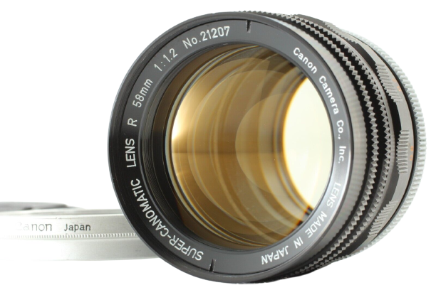 Canon R Super-Canomatic 58mm f1.2