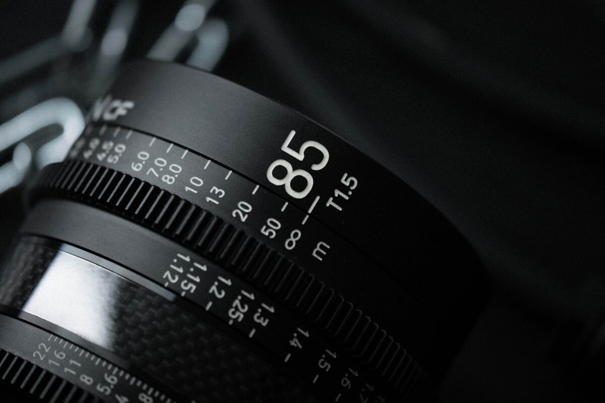 85mm vintage rehoused lens